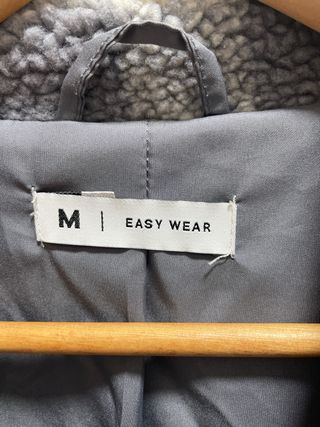 Chaqueta cuadros azul y blanco Easy Wear Talla M