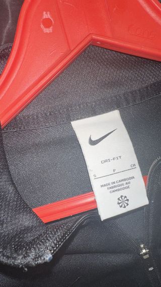 Chaqueta Nike Negra Cremallera