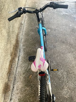 Bicicletta da bambina Torpado 24 Bianco/Blu