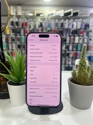 iPhone 15 Pro 128GB nero dual sim