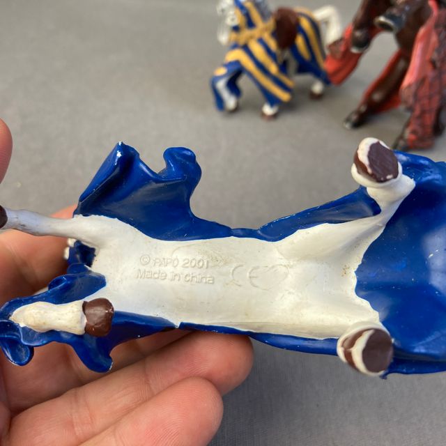 Lote 7 figuras PAPO Medieval, piratas