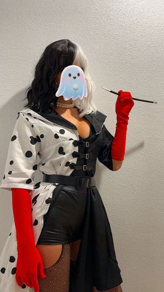 Disfraz Cruella Halloween Talla XS