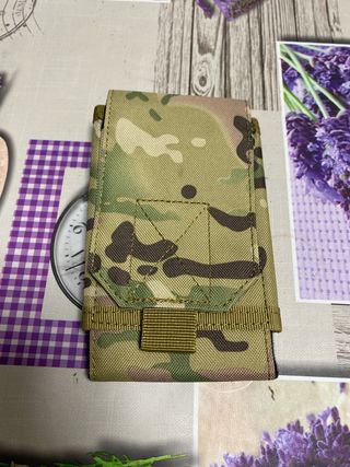 Funda Táctica Airsoft Multicam para movil