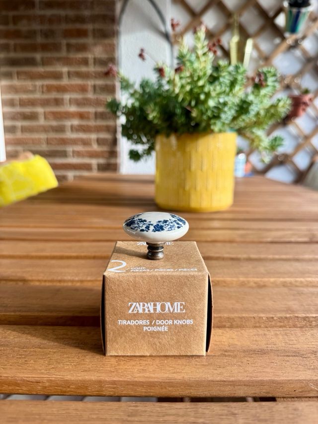 2 Tiradores Zara Home de Cerámica