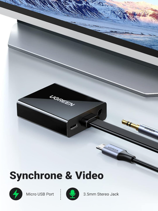 Adaptador UGREEN HDMI a VGA Macho