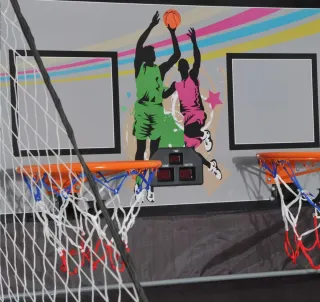 Canestri da Basket Pieghevoli HOMCOM