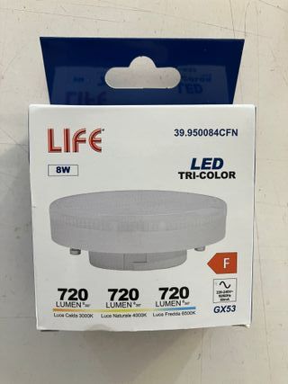 Lampada parete cubo marrone IP54