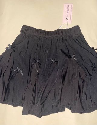 Falda pantalón corta MET & MARCH negra