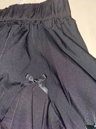 Falda pantalón corta MET & MARCH negra
