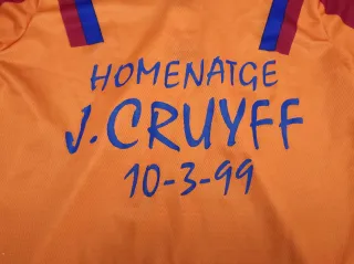 Camiseta Homenaje Johan Cruyff Naranja