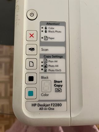 Impresora HP Deskjet F2280 poco uso