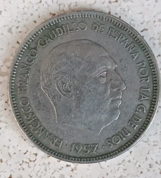 25 Pesetas 1965
