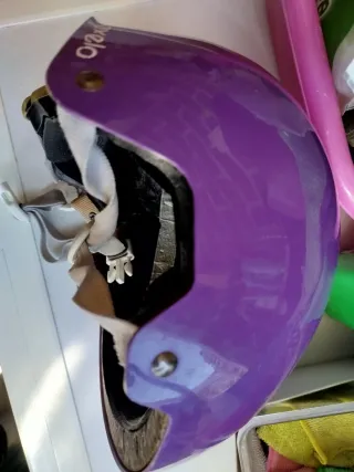 Casco Morado Oxelo Niña 5-9 Años