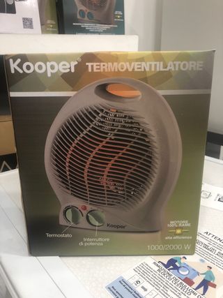 Termoventilatore Kooper 1000/2000W