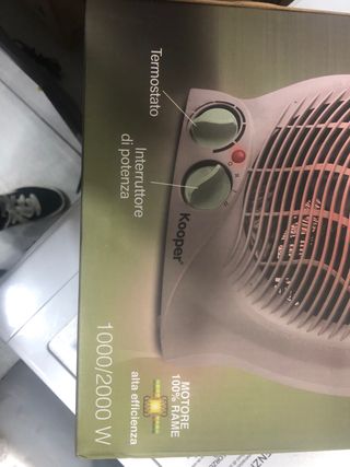 Termoventilatore Kooper 1000/2000W