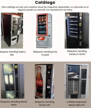 ¡INSTALA TU MÁQUINA EXPENDEDORA SIN COSTE!