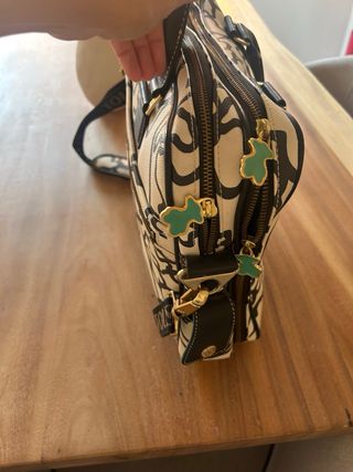 Maletín Tous Beige y Negro