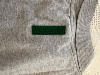 Polo Lacoste Slim Fit Gris Talla S