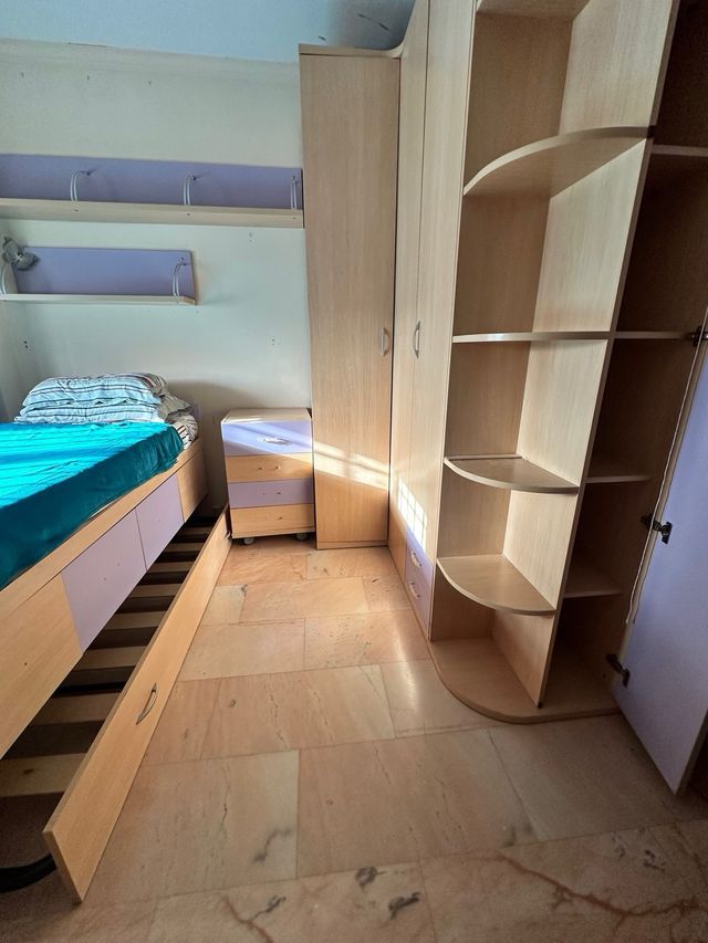 Armario juvenil modular madera