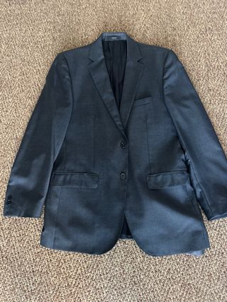 Americana Massimo Dutti Gris Marengo