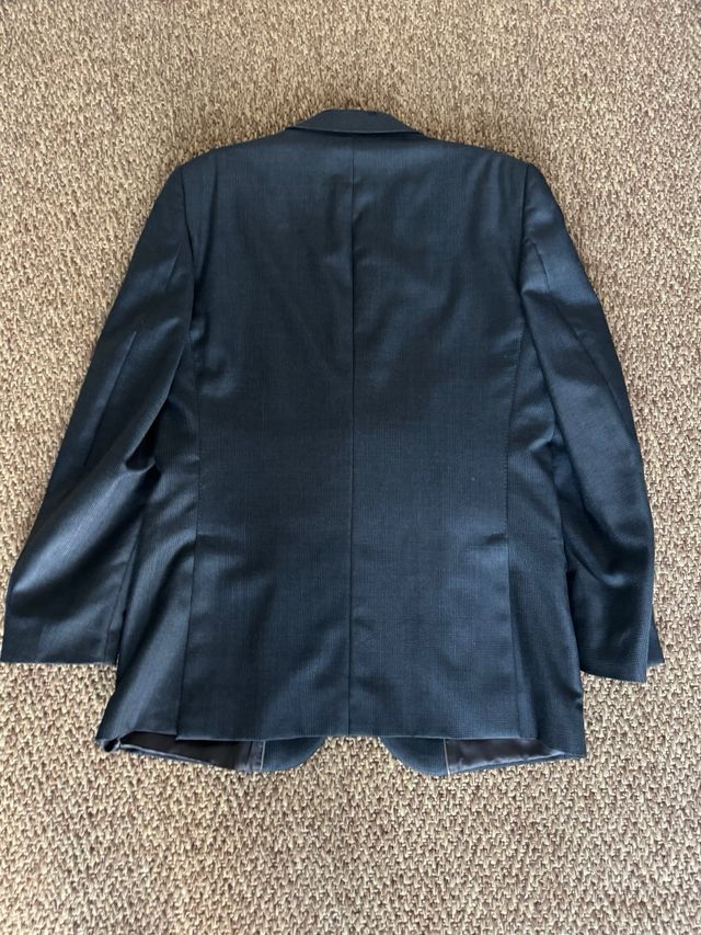 Americana Massimo Dutti Gris Marengo