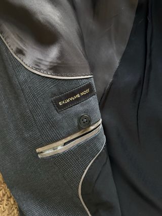 Americana Massimo Dutti Gris Marengo