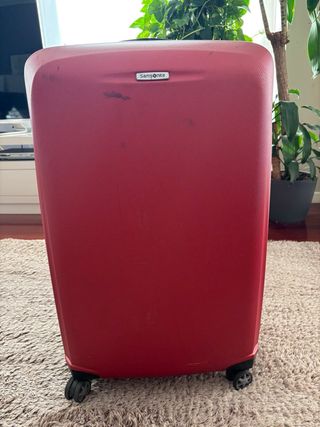 Maleta grande Samsonite roja