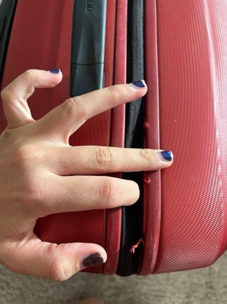 Maleta grande Samsonite roja