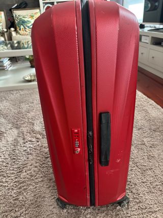 Maleta grande Samsonite roja
