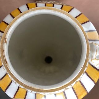 Jarrón vintage para flores secas. Limoges, Francia