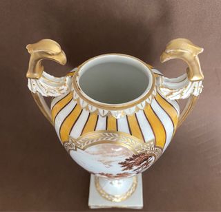 Jarrón vintage para flores secas. Limoges, Francia