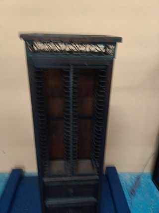 Mueble CD Vintage Madera y Metal