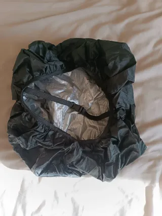 Funda Impermeable para Mochila Negra