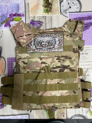 Chaleco táctico militar camuflaje