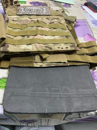 Chaleco táctico militar camuflaje