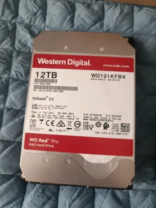 2x WD Red Pro 12TB NAS HDD
