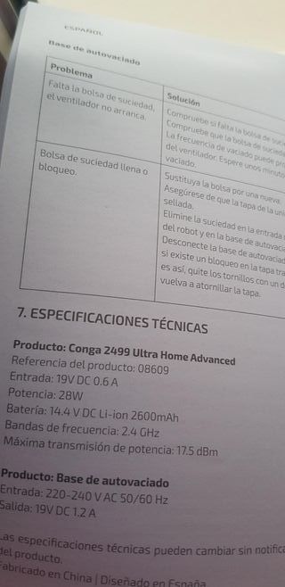 Aspirador Conga Cecotec Negro