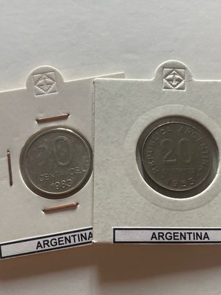 Lote 11 Monedas Argentina