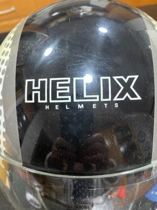 Casco de moto vintage