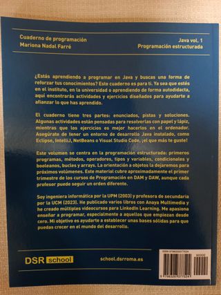 Pack cuadernos programación Python Java vol1 color