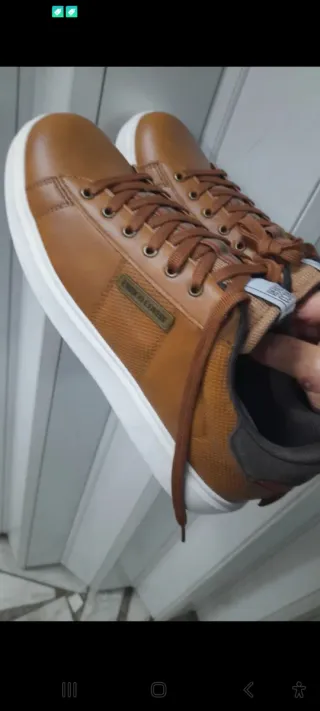 Scarpe Enrico Coveri Pelle Marrone Tg 44