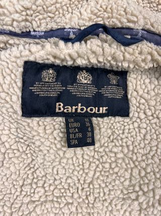 Barbour Caribena Waxed Cotton Jacket Black | UK 10
