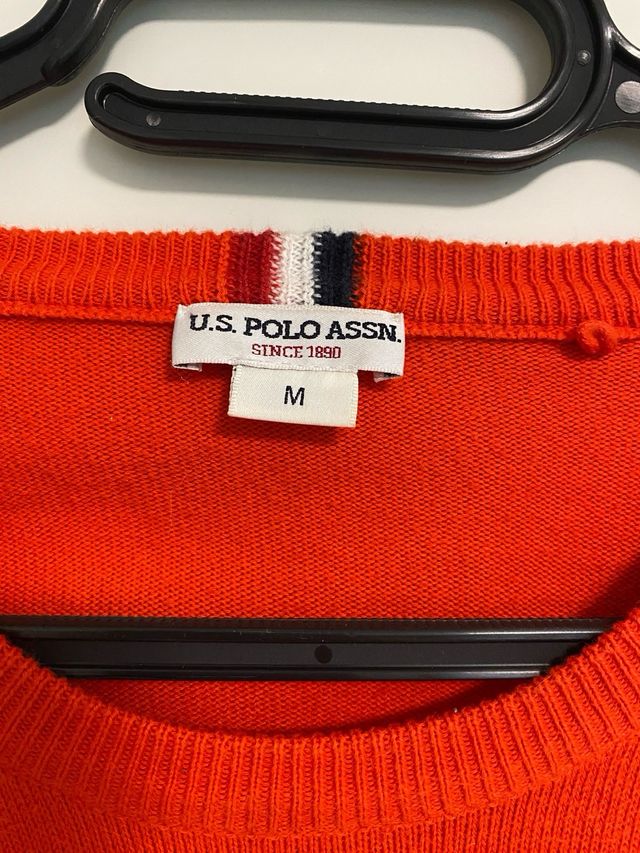 Maglione U.S. Polo Assn. Uomo Rosso Tg. M