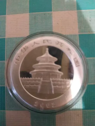 Moneda Plata 1 oz Panda China
