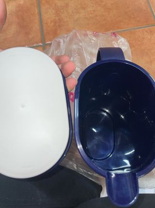 Brocca Tupperware Blu