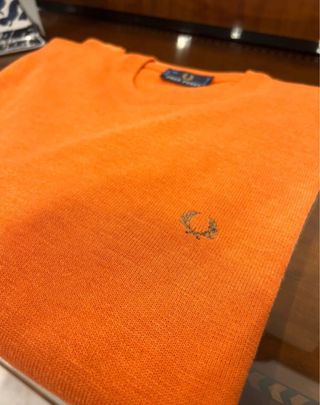 Jersey Fred Perry Naranja