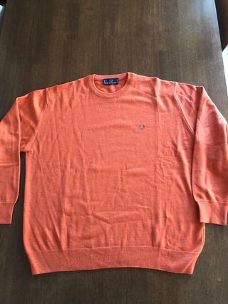 Jersey Fred Perry Naranja