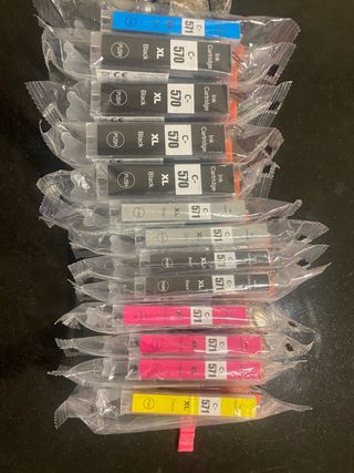 Lote Tinta Canon 570/571 Variada