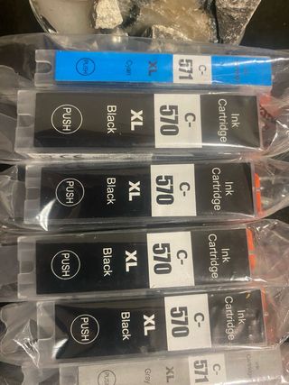 Lote Tinta Canon 570/571 Variada