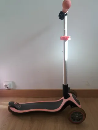 Patinete infantil 3 ruedas luces delanteras